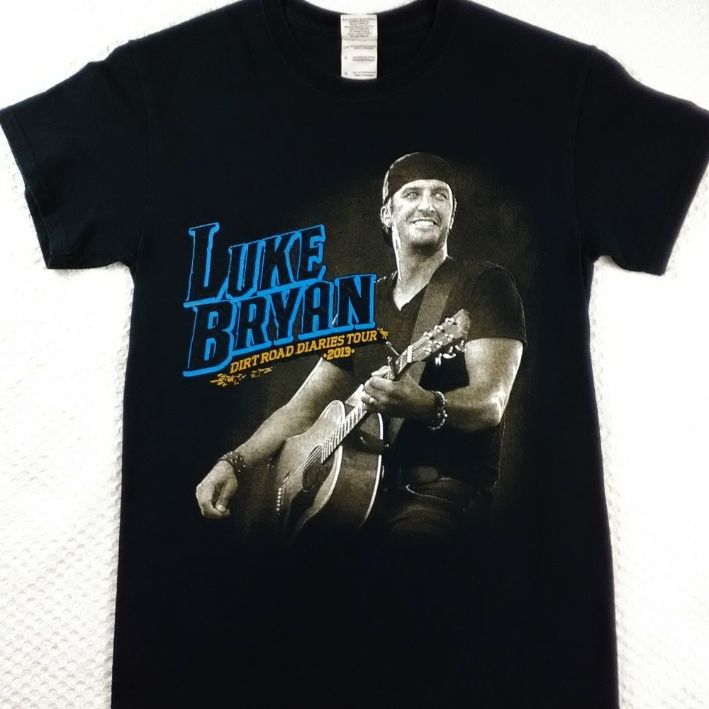 NEW ADULT SMALL LUKE BRYAN CONCERT TEE - Picture 1 of 8